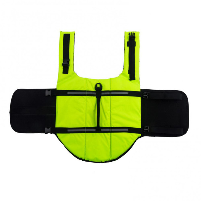 Dog Life Jacket Reflective Dog Flotation Safety Vest with Rescue Handle for Swimming Boating Surfing Adjustable Lifejacket Swimwear for Small Medium Large Dogs Dog Life Jacket Reflective Dog Flotation Safety Vest with Rescue Handle for Swimming Boating Surfing Adjustable Lifejacket Swimwear for Small Medium Large Dogs