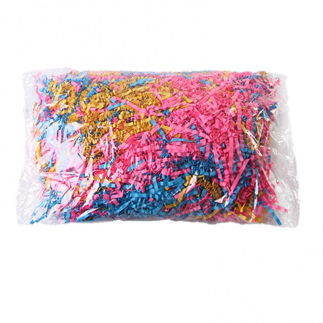 Crinkle Cut Paper Shred Filler 100g Paper Raffia Grass Gift Box Filler for Small Pet Bedding Material Hamster Cage Supplies