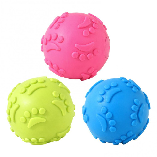 Dog Squeaky Ball Toy Interactive TPR Ball Chew Toy for Aggressive Chewers Puppy Teeth Cleaning Toy for Large Small Dogs Dog Squeaky Ball Toy Interactive TPR Ball Chew Toy for Aggressive Chewers Puppy Teeth Cleaning Toy for Large Small Dogs