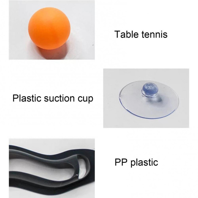 Cat Track Ball Toy with Suction Cup Cat Boredom Stress Relief Home Indoor Wall Mount Hollow Wavy Track Ball Interactive Toy Pet Supplies 