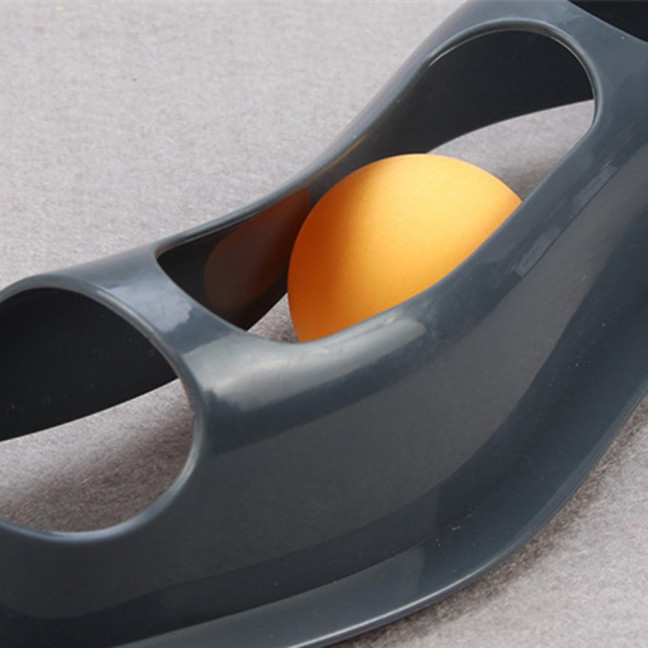 Cat Track Ball Toy with Suction Cup Cat Boredom Stress Relief Home Indoor Wall Mount Hollow Wavy Track Ball Interactive Toy Pet Supplies 