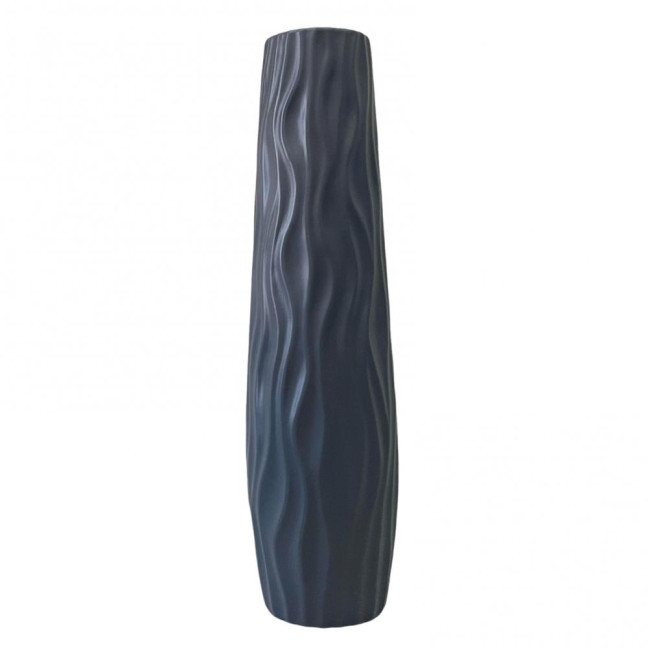 Large Floor Vase Tall Decorative Vase Textured Shatterproof Floor Standing Vase for Home Living Room Study Decor