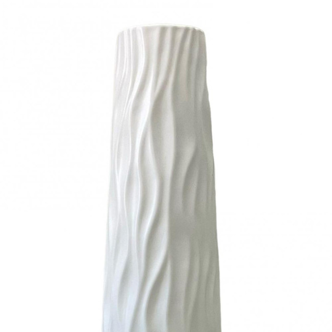 Large Floor Vase Tall Decorative Vase Textured Shatterproof Floor Standing Vase for Home Living Room Study Decor