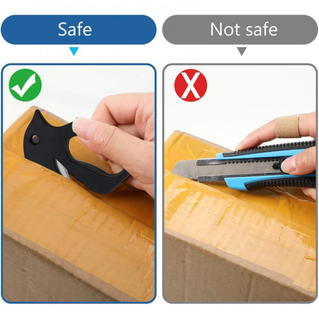 Letter Opener Plastic Mail Opener with Blade Portable Envelope Slitter Wrapping Paper Cutting Tool for Office Home School Supplies Letter Opener Plastic Mail Opener with Blade Portable Envelope Slitter Wrapping Paper Cutting Tool for Office Home School Supplies