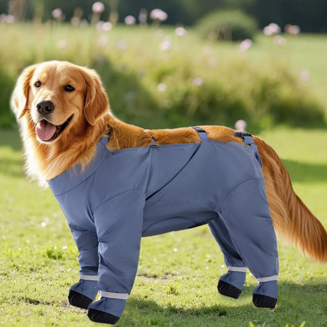 Waterproof Dog Boots Pet Strolling Going Out Pants Pet Leggings And Shoes Outdoor Paw Protector for Rainy Days Snow Trails Mud Parks