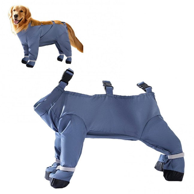 Waterproof Dog Boots Pet Strolling Going Out Pants Pet Leggings And Shoes Outdoor Paw Protector for Rainy Days Snow Trails Mud Parks