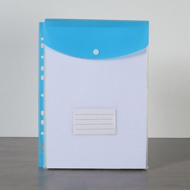 6 Pcs A4 Plastic Binder Pockets for 11 Ring Binder Letter Size Document Organizer Loose Leaf File Folder Pouch with Snap Button And Label Pocket 6 Pcs A4 Plastic Binder Pockets for 11 Ring Binder Letter Size Document Organizer Loose Leaf File Folder Pouch with Snap Button And Label Pocket