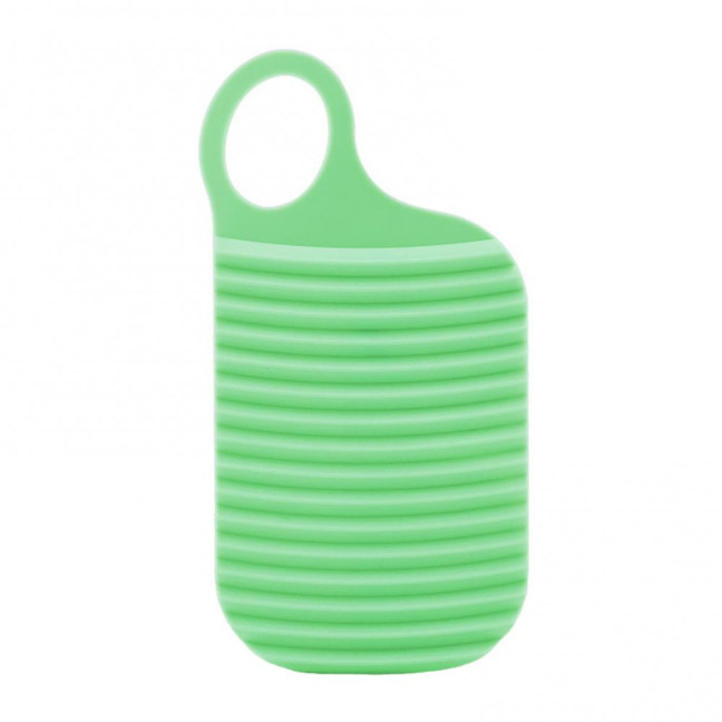 2/3Pcs Mini Washing Board Ergonomic Handle Lightweight Thickened Non-slip Portable Travel Handheld Underwear Sock Towel Laundry Washing Board 