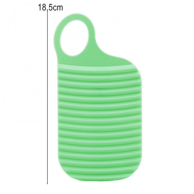 2/3Pcs Mini Washing Board Ergonomic Handle Lightweight Thickened Non-slip Portable Travel Handheld Underwear Sock Towel Laundry Washing Board 