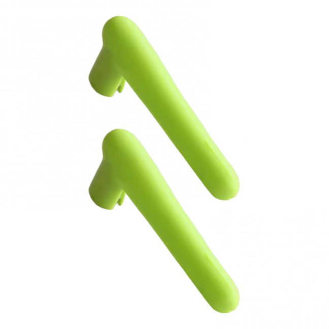 2Pcs Silicone Door Handle Covers Universal Anti-Collision Anti-Static Safety Door Lever Grip Handle Cover Bumper Protectors Cushions 