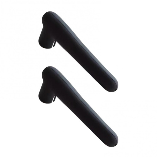 2Pcs Silicone Door Handle Covers Universal Anti-Collision Anti-Static Safety Door Lever Grip Handle Cover Bumper Protectors Cushions 