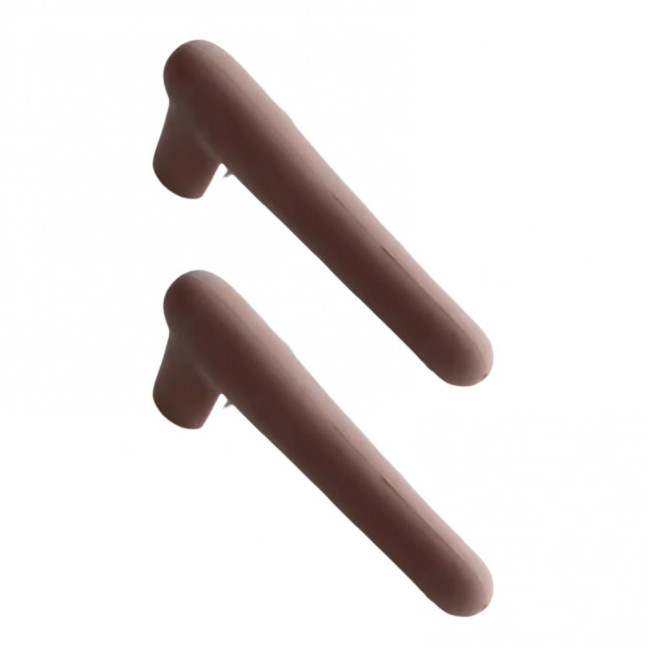2Pcs Silicone Door Handle Covers Universal Anti-Collision Anti-Static Safety Door Lever Grip Handle Cover Bumper Protectors Cushions 