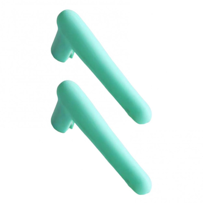 2Pcs Silicone Door Handle Covers Universal Anti-Collision Anti-Static Safety Door Lever Grip Handle Cover Bumper Protectors Cushions 