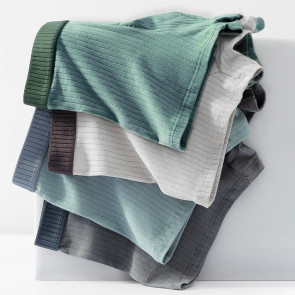 Men Boxer Underwear Elastic Mid-Waist Design U-Convex Shorts Briefs Patchwork Color Ribbed U-Convex Panties