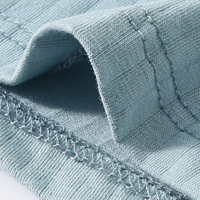 Men Boxer Underwear Elastic Mid-Waist Design U-Convex Shorts Briefs Patchwork Color Ribbed U-Convex Panties