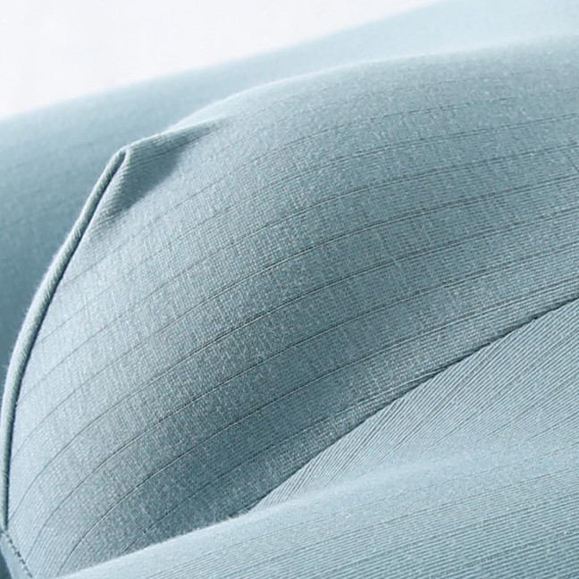 Men Boxer Underwear Elastic Mid-Waist Design U-Convex Shorts Briefs Patchwork Color Ribbed U-Convex Panties