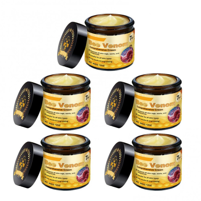Bee Venom Skin Care Cream Moisturizing & Nourishing Face Cream Non-Greasy Fast-absorbing Moisturizer for Smooth Soft Skin