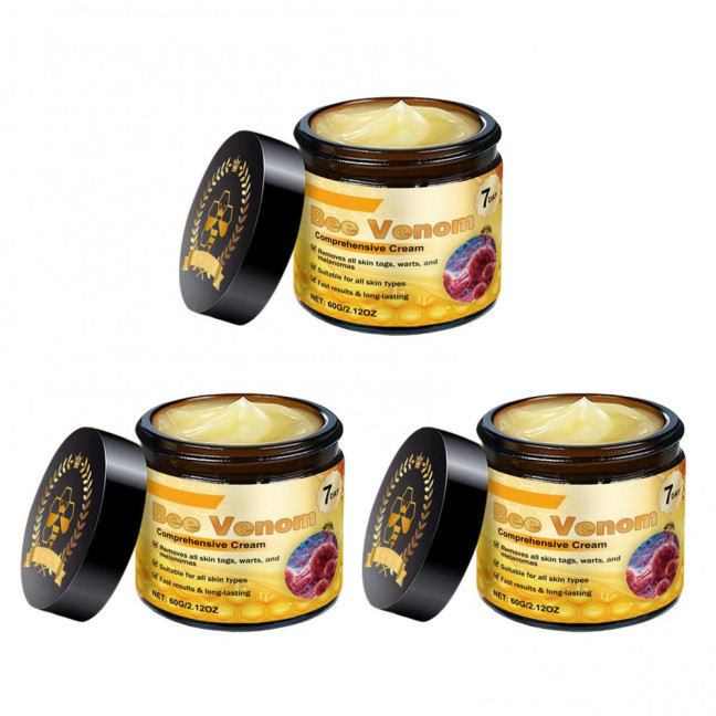Bee Venom Skin Care Cream Moisturizing & Nourishing Face Cream Non-Greasy Fast-absorbing Moisturizer for Smooth Soft Skin