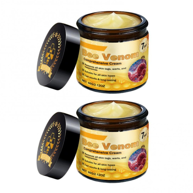Bee Venom Skin Care Cream Moisturizing & Nourishing Face Cream Non-Greasy Fast-absorbing Moisturizer for Smooth Soft Skin