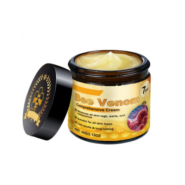 Bee Venom Skin Care Cream Moisturizing & Nourishing Face Cream Non-Greasy Fast-absorbing Moisturizer for Smooth Soft Skin