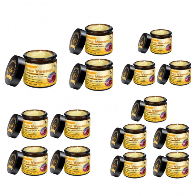 Bee Venom Skin Care Cream Moisturizing & Nourishing Face Cream Non-Greasy Fast-absorbing Moisturizer for Smooth Soft Skin