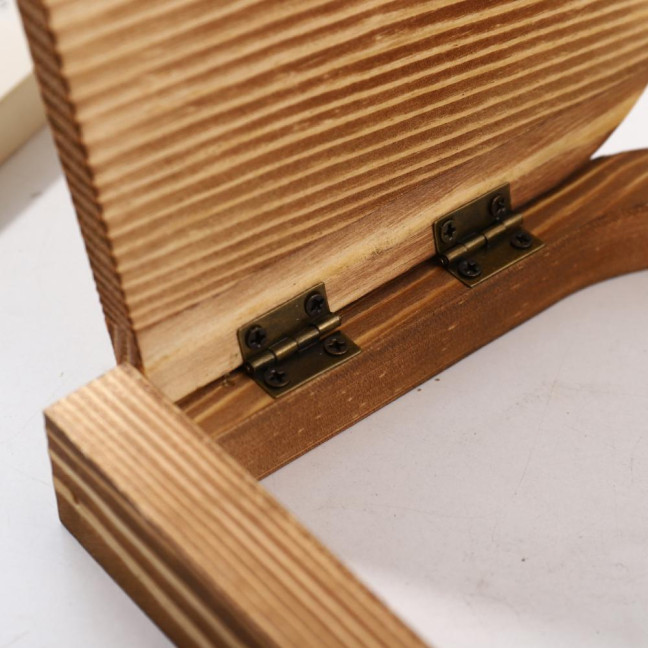 Wooden Door Light Switch Cover Baby Proofing Electrical Wall Outlet Protective Cover Wall Panel Socket Door Shape Decorative Frame 