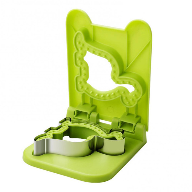 Sandwich Cutter And Sealer Pocket Sandwiches Maker Stainless Steel Blades Sandwich Cutting Tools for Kids 