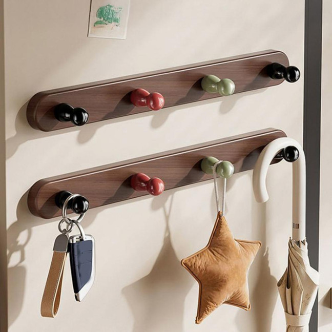 Towel Hooks Heavy Duty Adhesive Wall Hooks Strong Load-bearing Simple Installation Space-Saving Organizer Towel Key Holders