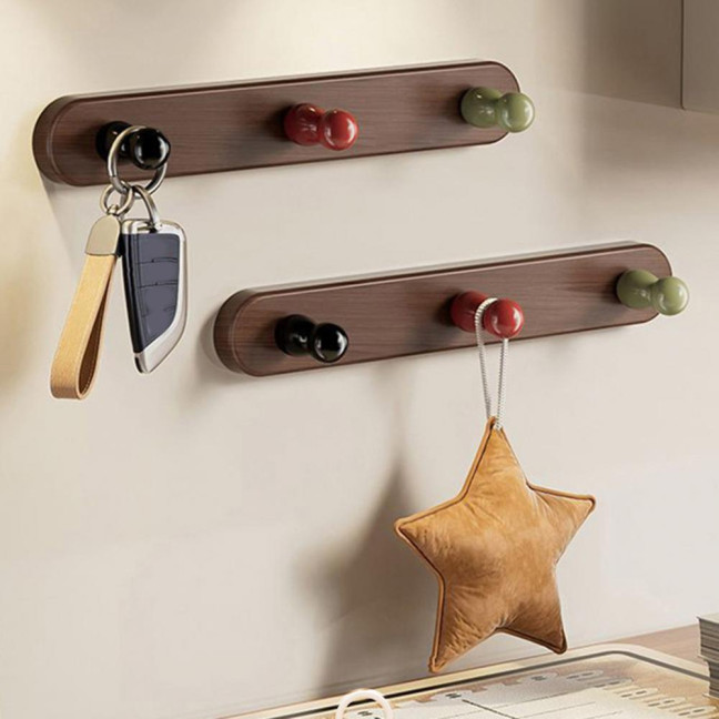 Towel Hooks Heavy Duty Adhesive Wall Hooks Strong Load-bearing Simple Installation Space-Saving Organizer Towel Key Holders