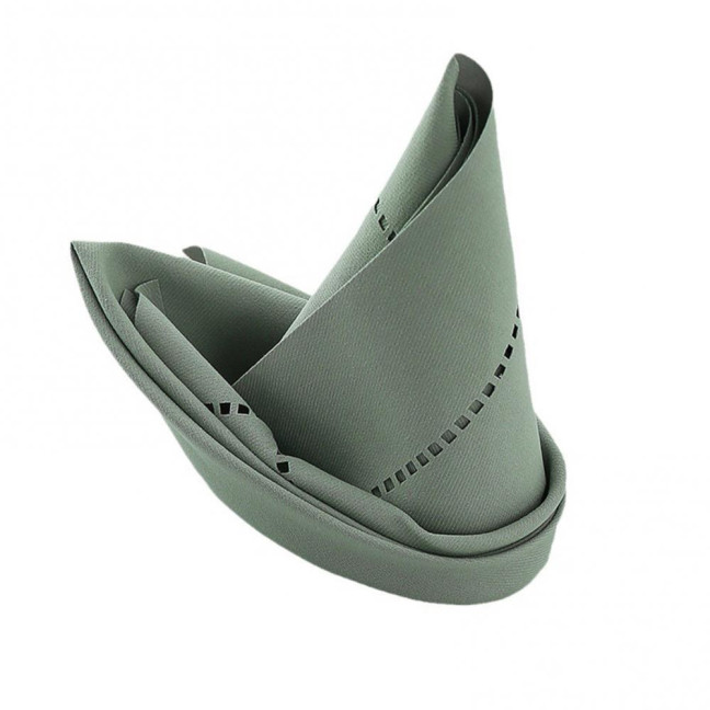 Napkin Cloth Hollow Design Lace Trim Reusable Fabric Wear-Resistant Napkin Fabric Hotel Banquets Weddings Napkin Cloth