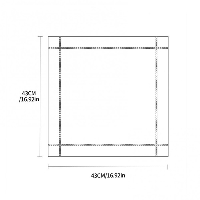 Napkin Cloth Hollow Design Lace Trim Reusable Fabric Wear-Resistant Napkin Fabric Hotel Banquets Weddings Napkin Cloth