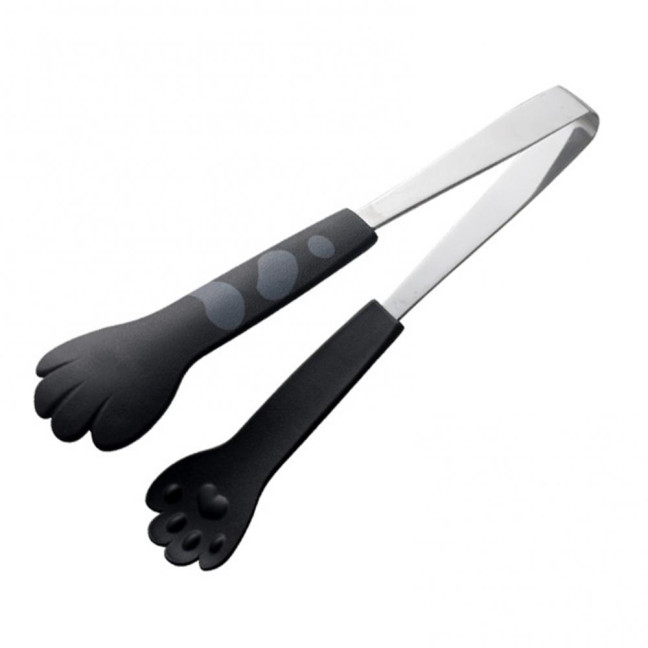 3Pcs/set Kitchen Tongs Stainless Steel Cartoon Cat Paw Shape Bread Tongs Heat-Resistant Non-Slip Handle Pliers Cooking Tools