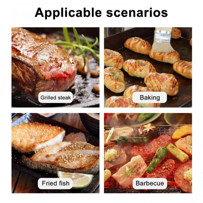 3Pcs/set Kitchen Tongs Stainless Steel Cartoon Cat Paw Shape Bread Tongs Heat-Resistant Non-Slip Handle Pliers Cooking Tools