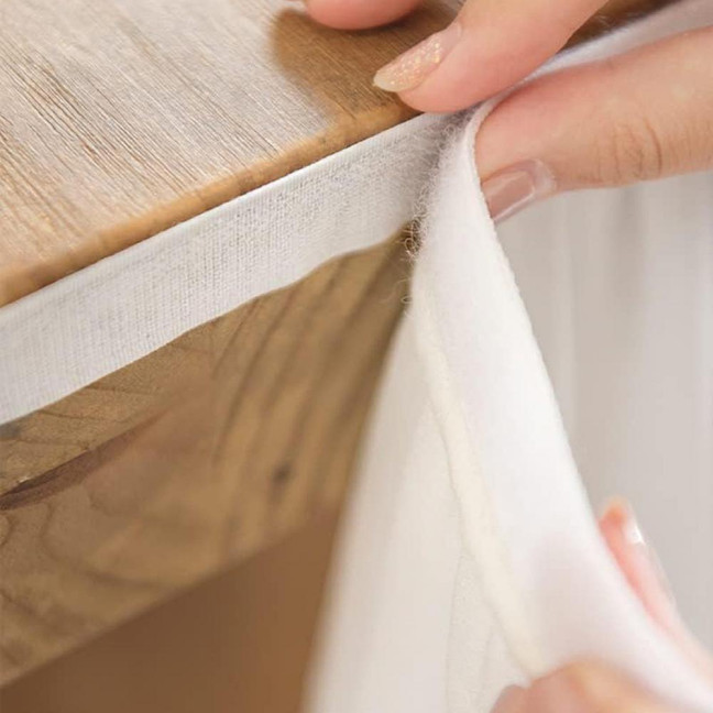 Tulle Table Skirt for Rectangular Tables 4/6/9ft Wrinkle Free Table Cloth with Tutu Skirt Reusable Tablecloth for Wedding Bridal Shower Birthday Party Banquet Cake Table