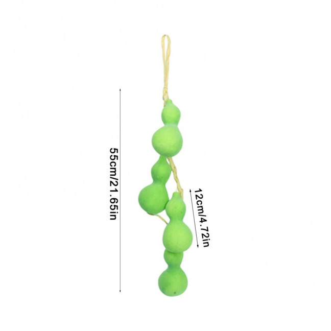 Artificial Vegetables String Simulated Vegetable Garland Realistic Decorative Fake Veggies for Home Farmhouse Kitchen Farm Party Wall Decoration Photography Props 