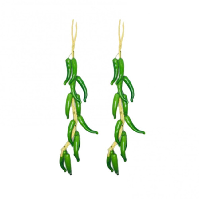 Artificial Vegetables String Simulated Vegetable Garland Realistic Decorative Fake Veggies for Home Farmhouse Kitchen Farm Party Wall Decoration Photography Props 