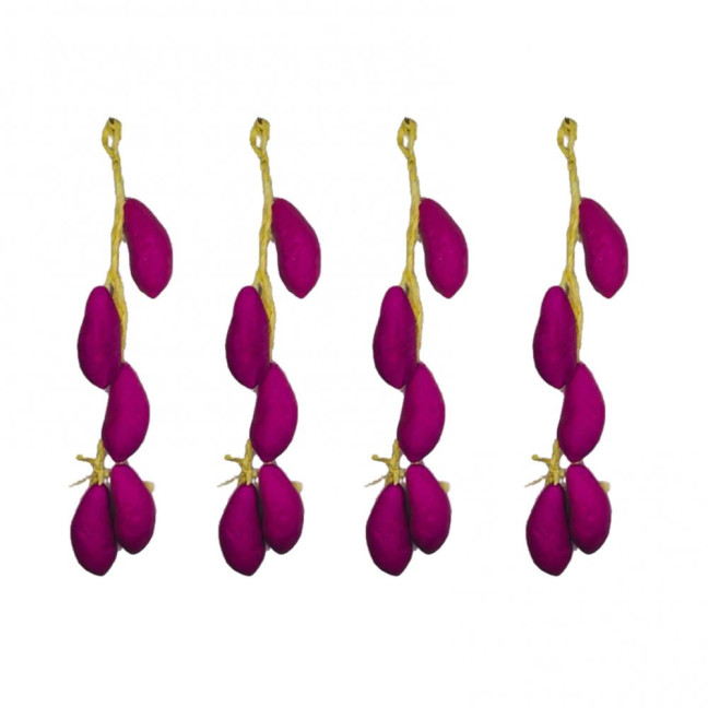 Artificial Vegetables String Simulated Vegetable Garland Realistic Decorative Fake Veggies for Home Farmhouse Kitchen Farm Party Wall Decoration Photography Props 