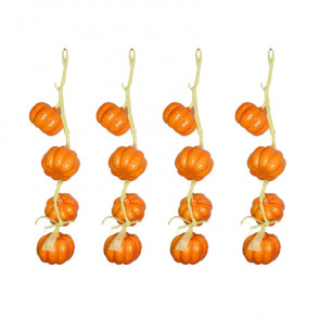 Artificial Vegetables String Simulated Vegetable Garland Realistic Decorative Fake Veggies for Home Farmhouse Kitchen Farm Party Wall Decoration Photography Props 