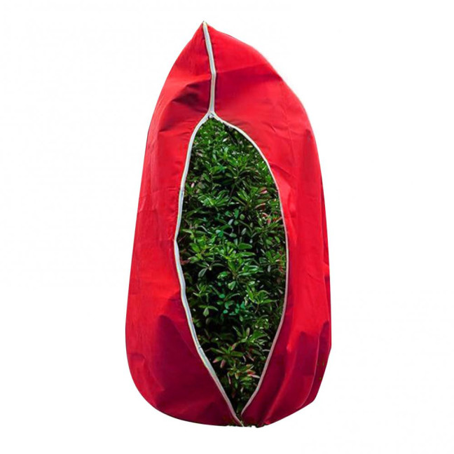 Winter Plant Cover Breathable Freeze Protection Pouch Reusable Frost Blanket with Zipper Drawstring for Outdoor Potted Plants Shrub Winter Plant Cover Breathable Freeze Protection Pouch Reusable Frost Blanket with Zipper Drawstring for Outdoor Potted Plants Shrub