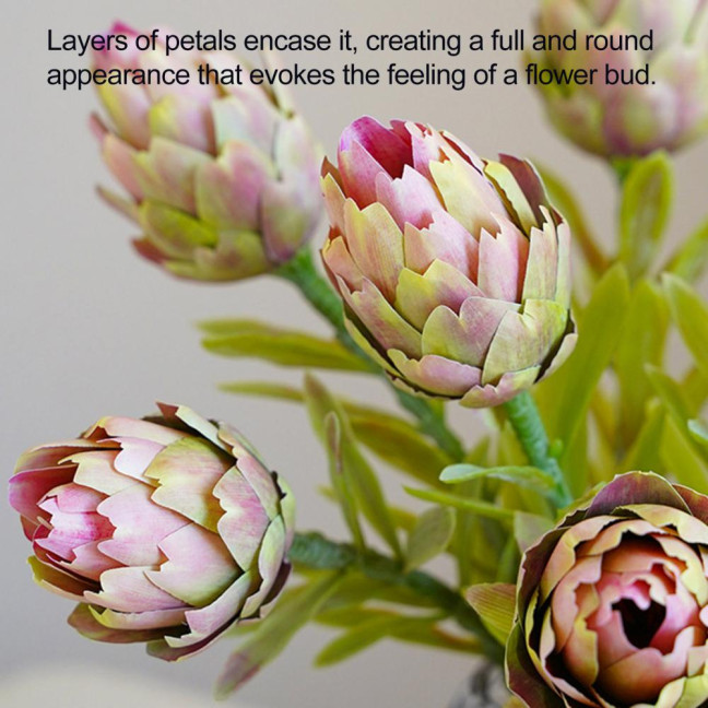 Artificial Artichokes Realistic Fake Protea Cynaroides Home Wedding Party Table Centerpiece Floral Arrangement Indoor Outdoor Faux Flower Decoration Artificial Artichokes Realistic Fake Protea Cynaroides Home Wedding Party Table Centerpiece Floral Arrangement Indoor Outdoor Faux Flower Decoration