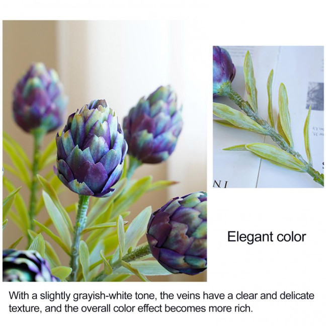 Artificial Artichokes Realistic Fake Protea Cynaroides Home Wedding Party Table Centerpiece Floral Arrangement Indoor Outdoor Faux Flower Decoration Artificial Artichokes Realistic Fake Protea Cynaroides Home Wedding Party Table Centerpiece Floral Arrangement Indoor Outdoor Faux Flower Decoration