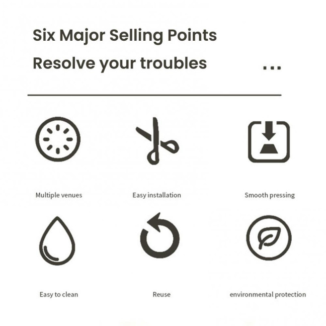 8Pcs Toilet Press Button Easy Installation Clean Reusable Heart-Shaped Design Toilet Flush Button Replacement