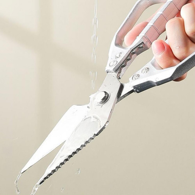 Kitchen Shears Sharp Chicken Bone Scissors Stainless Steel Chef Shears Heavy Duty Cutting Fish Meat Poultry Tools