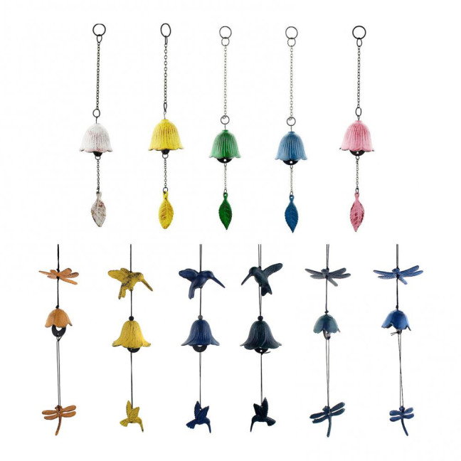 Japanese Bless Wind Chime Cast Iron Outdoor Small Wind Chime Retro Garden Hanging Wind Bell for Good Luck Patio Balcony Decoration Japanese Bless Wind Chime Cast Iron Outdoor Small Wind Chime Retro Garden Hanging Wind Bell for Good Luck Patio Balcony Decoration