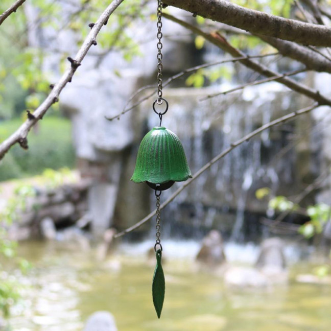 Japanese Bless Wind Chime Cast Iron Outdoor Small Wind Chime Retro Garden Hanging Wind Bell for Good Luck Patio Balcony Decoration Japanese Bless Wind Chime Cast Iron Outdoor Small Wind Chime Retro Garden Hanging Wind Bell for Good Luck Patio Balcony Decoration