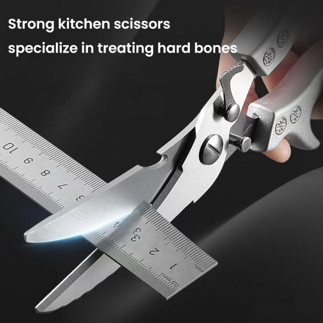Kitchen Scissors Heavy Duty Poultry Shears with Safety Lock Stainless Steel Blades Meat Fish Vegetables Cutting Shears Kitchen Scissors Heavy Duty Poultry Shears with Safety Lock Stainless Steel Blades Meat Fish Vegetables Cutting Shears