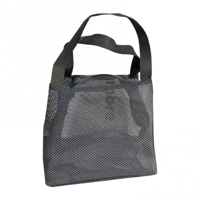 Storage Bag Large Capacity Zipper Closure Beach Bag with Handle Design Visible Mesh Bag Makeup Organizer 