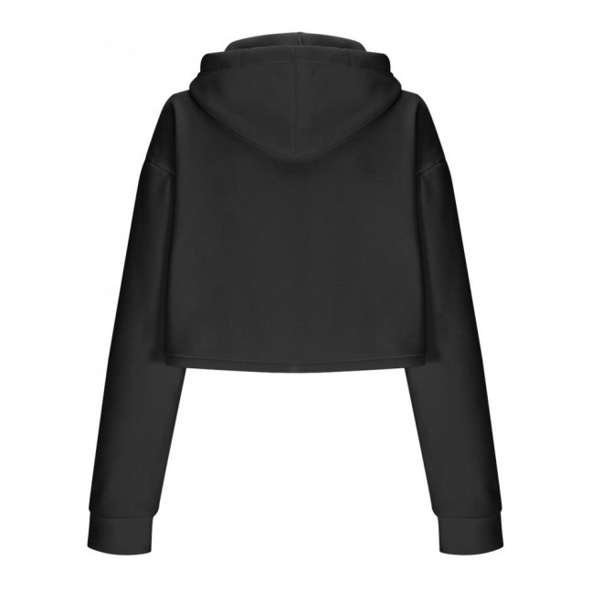Women's Drawstring Cropped Hoodie Casual Long Sleeve Pullover Sweatshirts Workout Crop Tops Fall Outfits