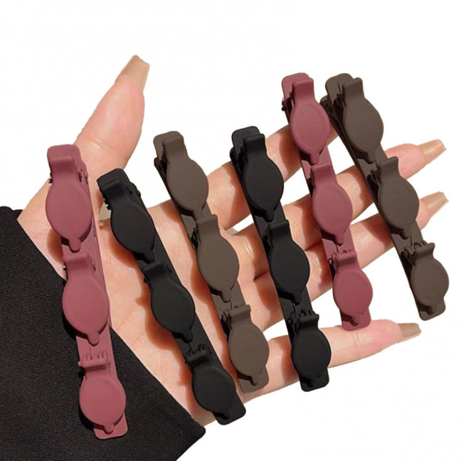 2/6Pcs Braided Hair Clips Sparkling Rhinestone Heart Decor Hair Pins Girl Faux Crystal Stone Braided Hair Accessories 2/6Pcs Braided Hair Clips Sparkling Rhinestone Heart Decor Hair Pins Girl Faux Crystal Stone Braided Hair Accessories