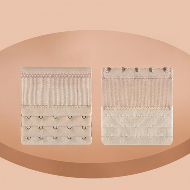 Women's Bra Extender 2 Hook/3 Hook/4 Hook/5 Hook Soft Stretchy Bra Strap Extender Elastic Extension Strap